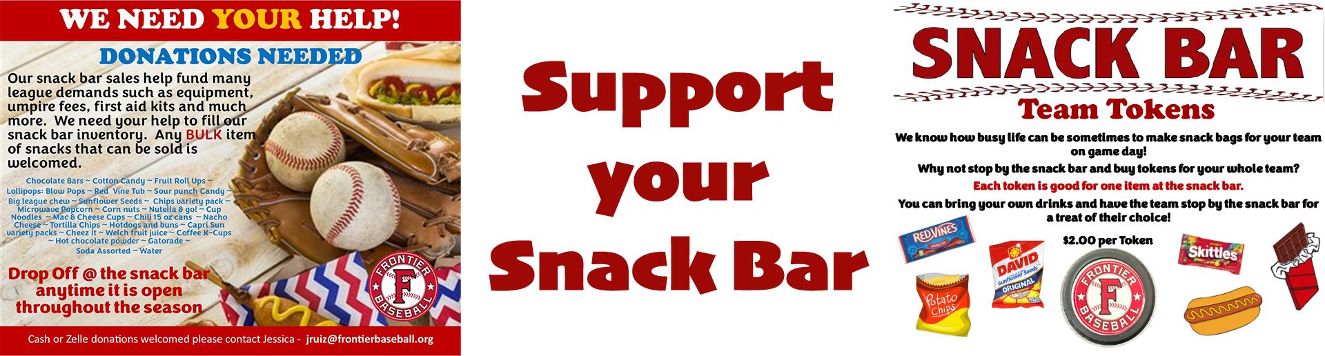 Snack Bar Support